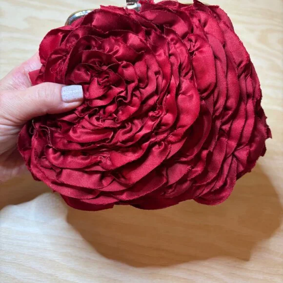 WHBM Rosette Purse Bundle! Great Price For Two! **LIKE NEW** - Picture 6 of 15